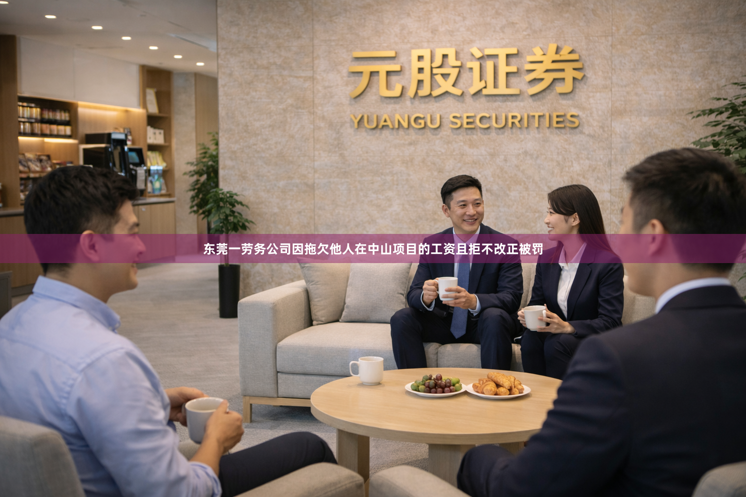 东莞一劳务公司因拖欠他人在中山项目的工资且拒不改正被罚
