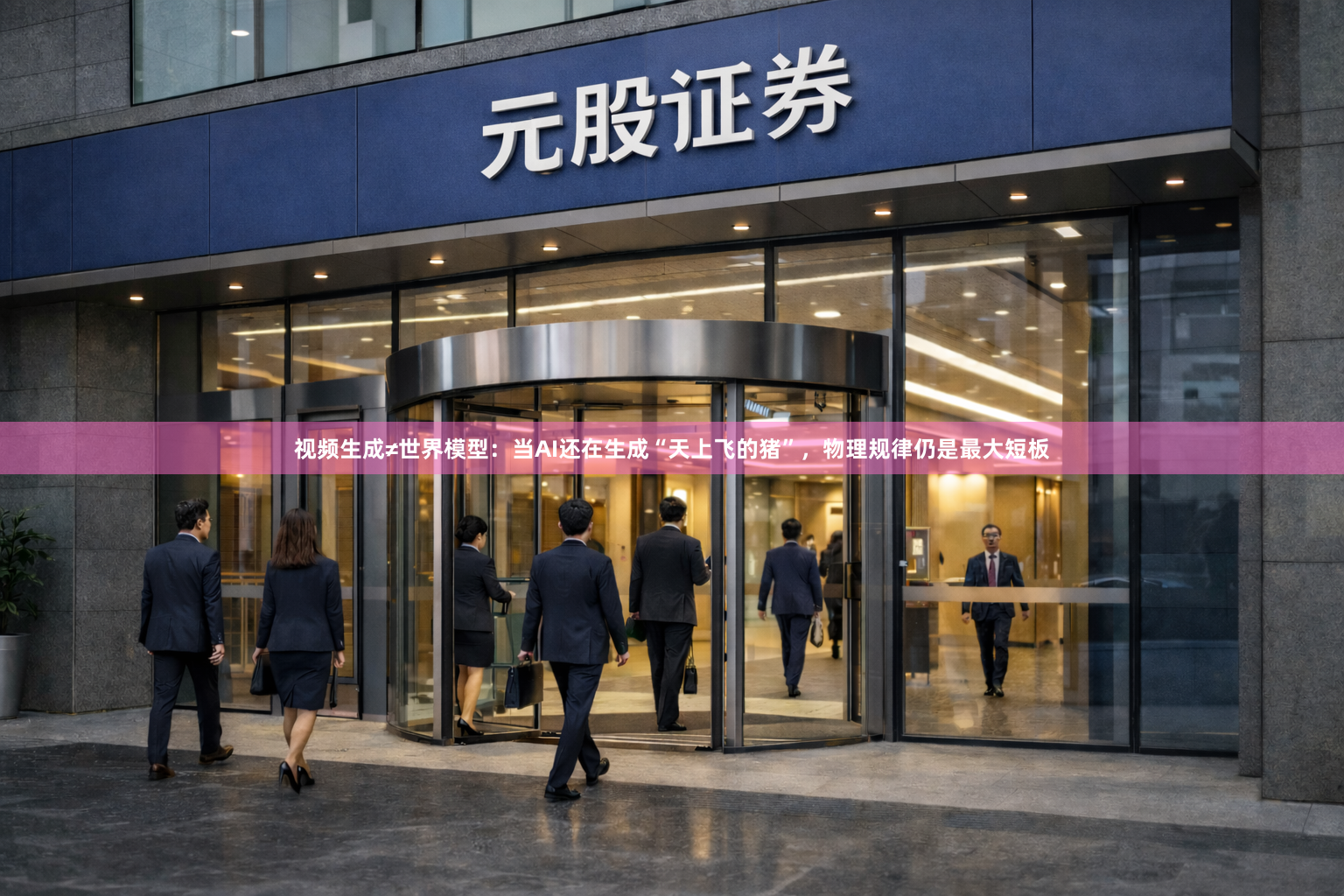 视频生成≠世界模型：当AI还在生成“天上飞的猪”，物理规律仍是最大短板