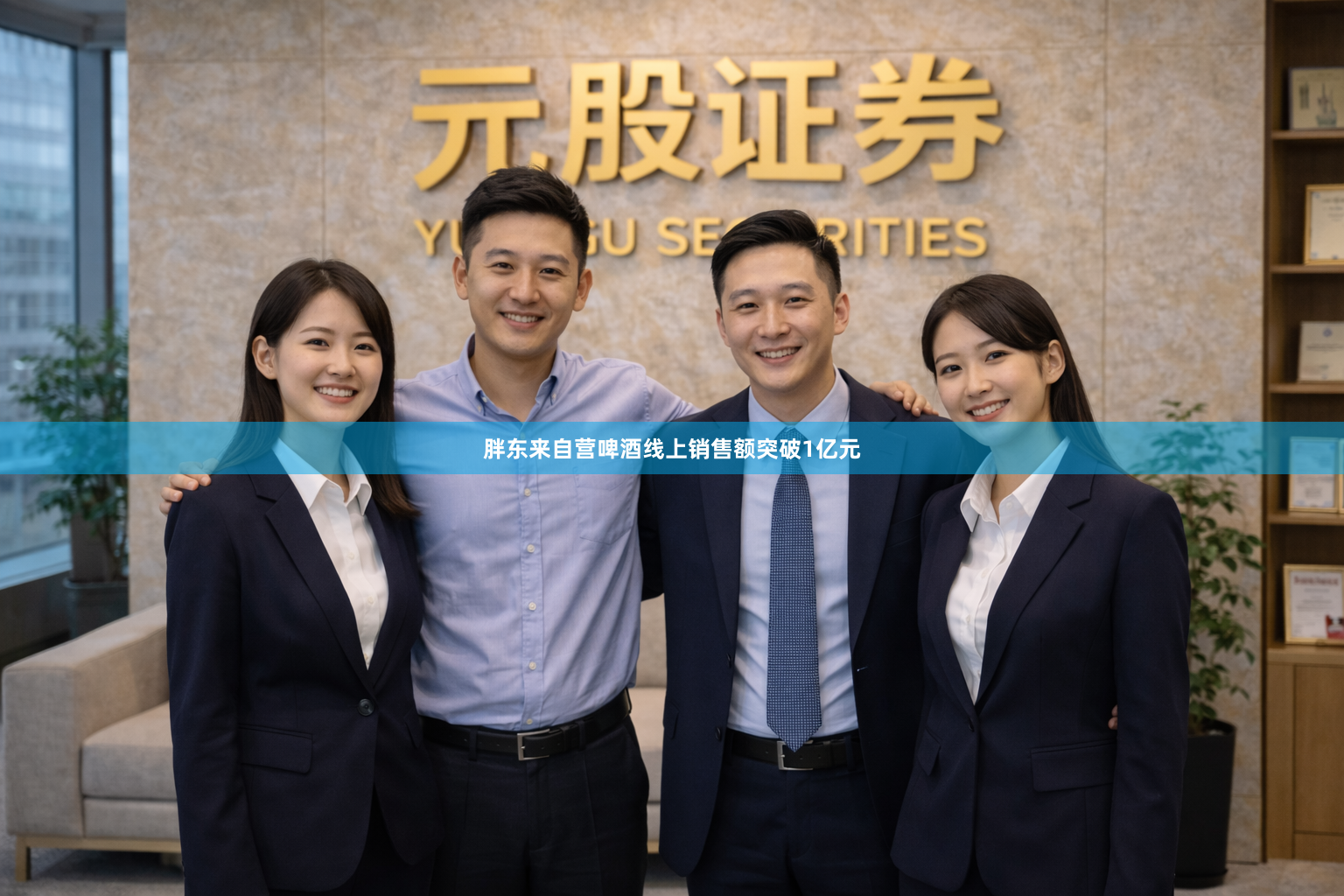 胖东来自营啤酒线上销售额突破1亿元